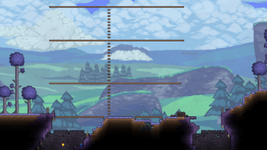 My arena for boss battles/events : r/Terraria