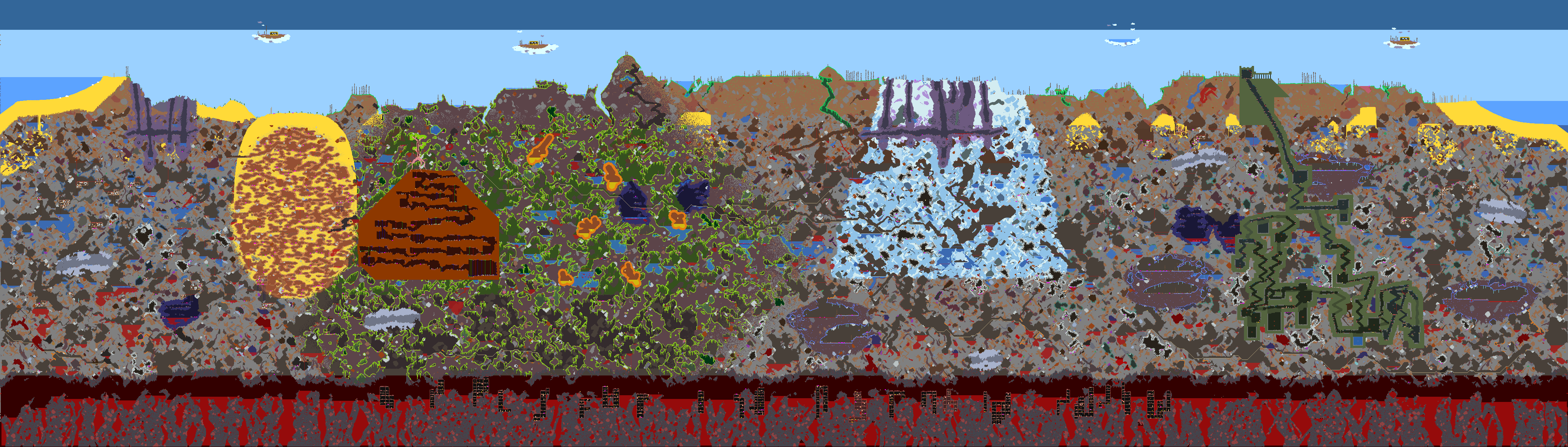 Another 'HUGE' Secret in Terraria 1.4 (Small Wall of Flesh & More