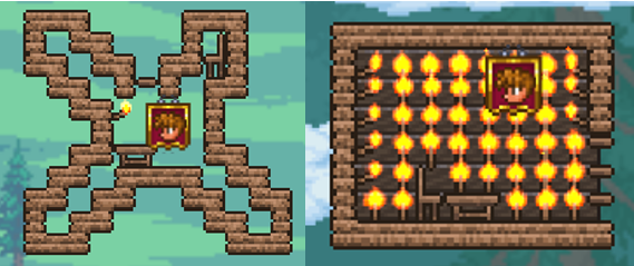 terraria houses