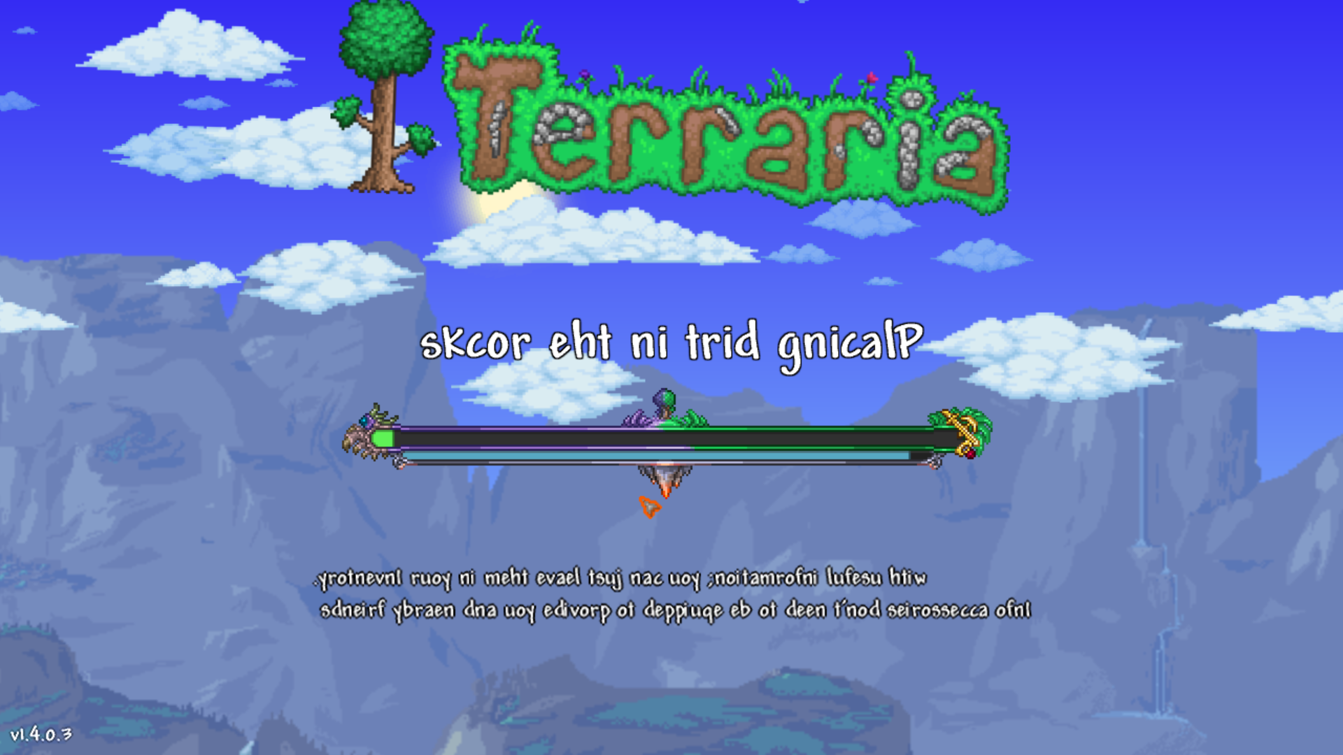 Terraria 1.4 - All Bosses [Master Mode + For the Worthy Seed, No Damage] 