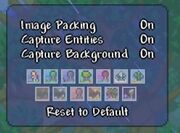 1.4 camera mode settings