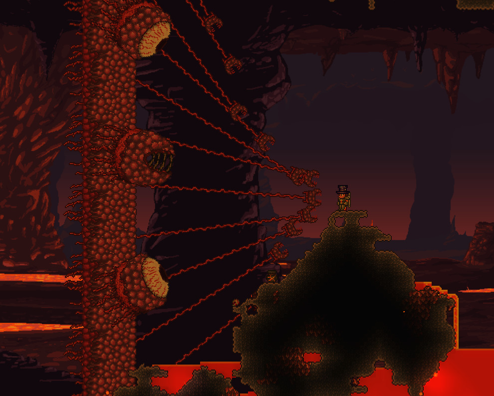 Terraria como matar o Boss do olho (Eye of Cthulhu) Master MODE 1.4  Facilmente (SET MELEE