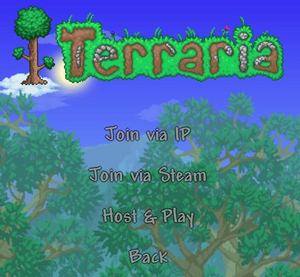 Terraria Multiplayer screen 1