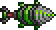 Foreuse en chlorophyte (sprite d'objet) Foreuse en chlorophyte (sprite d'objet)