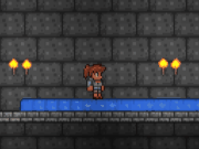 Slime blocks emit droplet particles when walked or landed on.