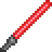 Sabre laser rouge (sprite d'objet) Sabre laser rouge (sprite d'objet)