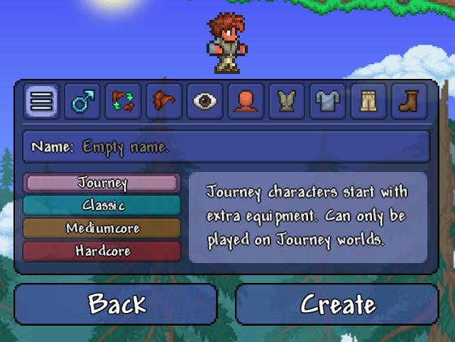 Character The Official Terraria Wiki