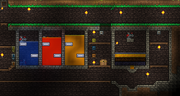 Compact liquid farm, block view