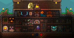 Guide:Crafting 101 - The Official Terraria Wiki Terrarium, Terrarium base, Terraria house ideas