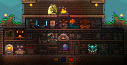 Guide:Crafting 101 - The Official Terraria Wiki  Terrarium, Terrarium  base, Terraria house ideas