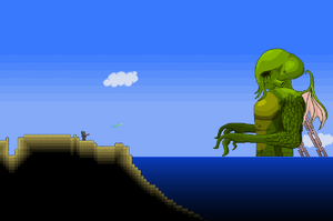 Cthulhu The Official Terraria Wiki - evil duck roblox wiki