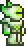 Green Flame Dye applied