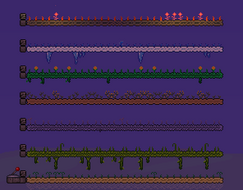 Herbs planted in soil and automated with Dart Traps.