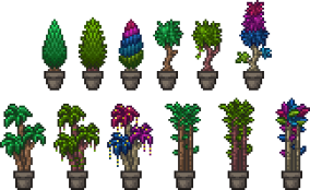 Potted Trees - Terraria Wiki