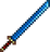 Épée en cobalt (sprite d'objet) Épée en cobalt (sprite d'objet)