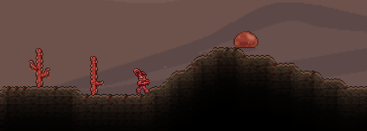 This is what I got BEFORE the blindfold. Big surface crimson desert, almost  500 dark mummies slain. I hope this never happens again : r/Terraria