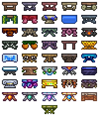 Work Benches The Official Terraria Wiki