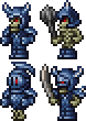 Blue Armored Bones