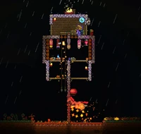 An example of a surface farm built in the Hallow.
