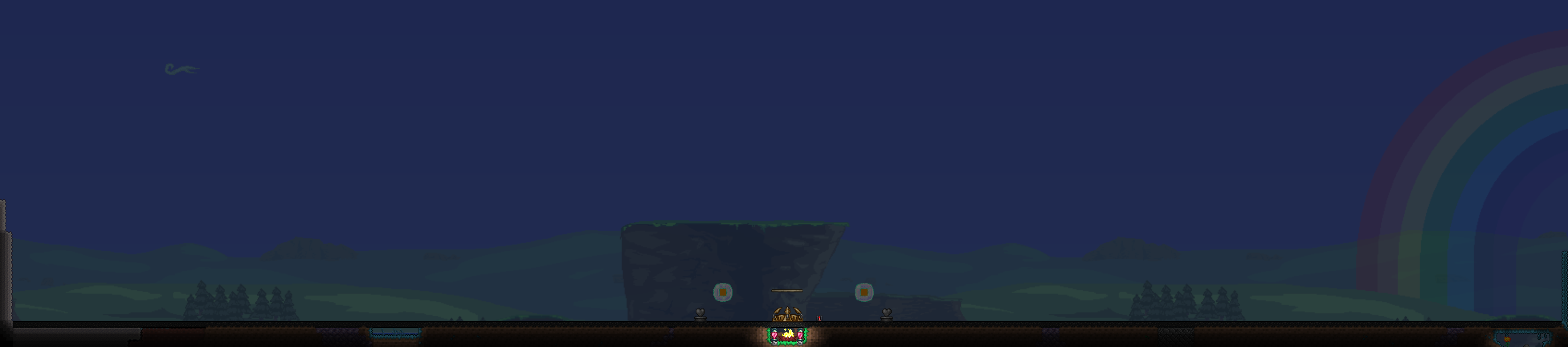 Incognito on X: In the process of building a HUGE boss arena #Terraria   / X