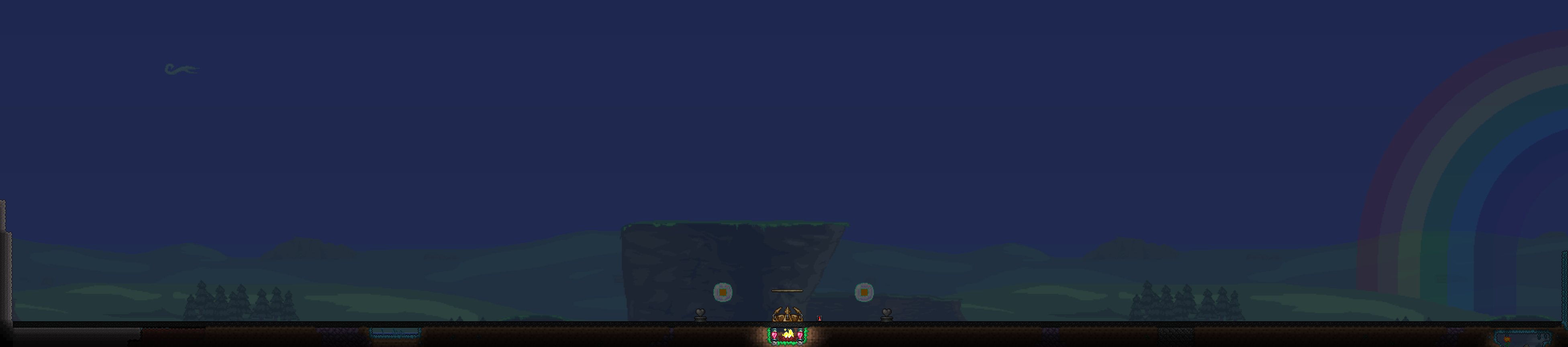 I built an arena!  Terraria house design, Game level design, Building