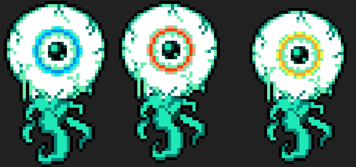 True eyes of Cthulhu Terraria Fan Ideas Wiki Fandom