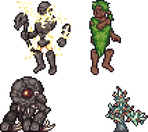 Outdated) Terraria: All Bosses in Mod of Redemption + New Bosses