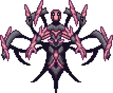 Jaqbix on X: #pixelart #terraria Resprited a boss and all the