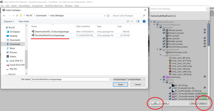 Import UnityPackage