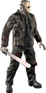 Undead Jason Voorhees as he appears in the game