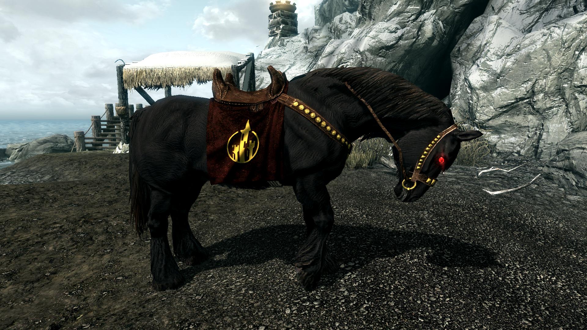 skyrim follower horse mod