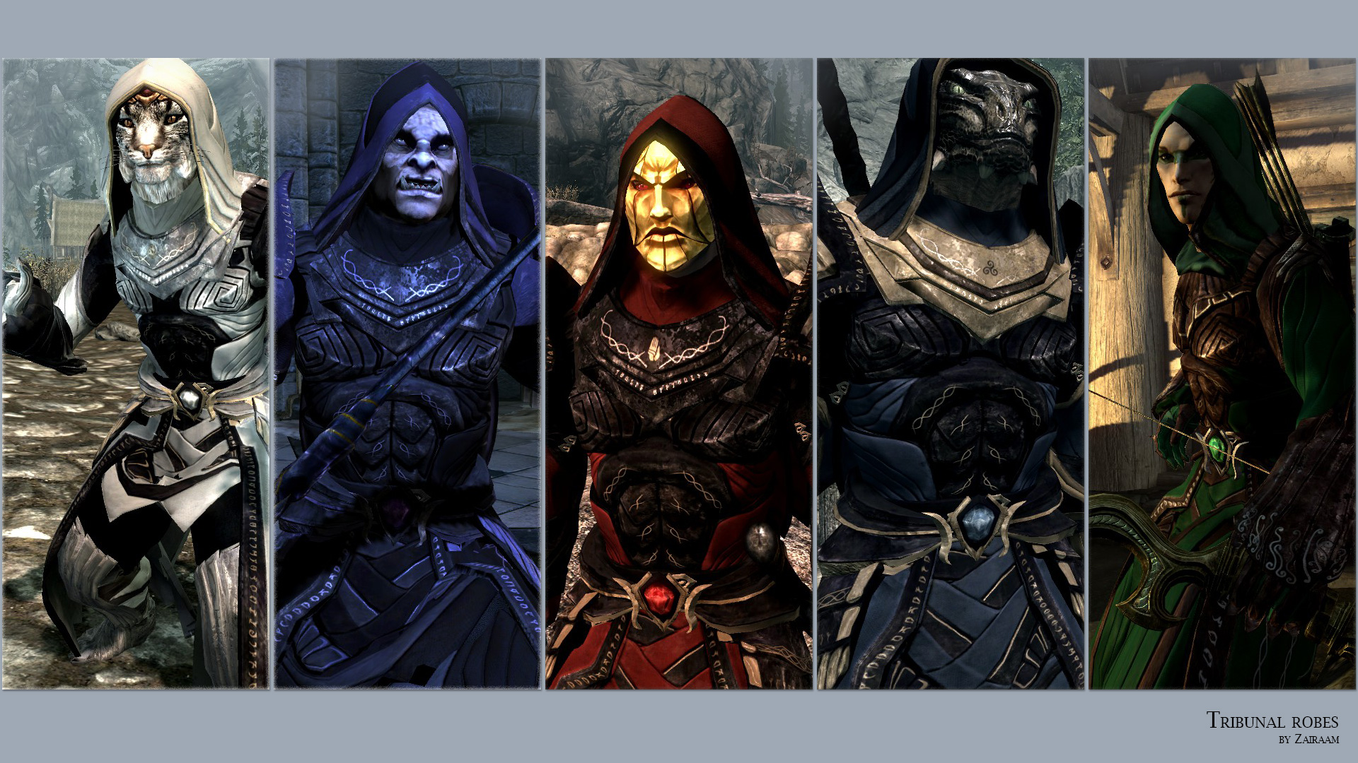 Tribunal Robes Masks | Elder Scrolls Mods Wiki | Fandom