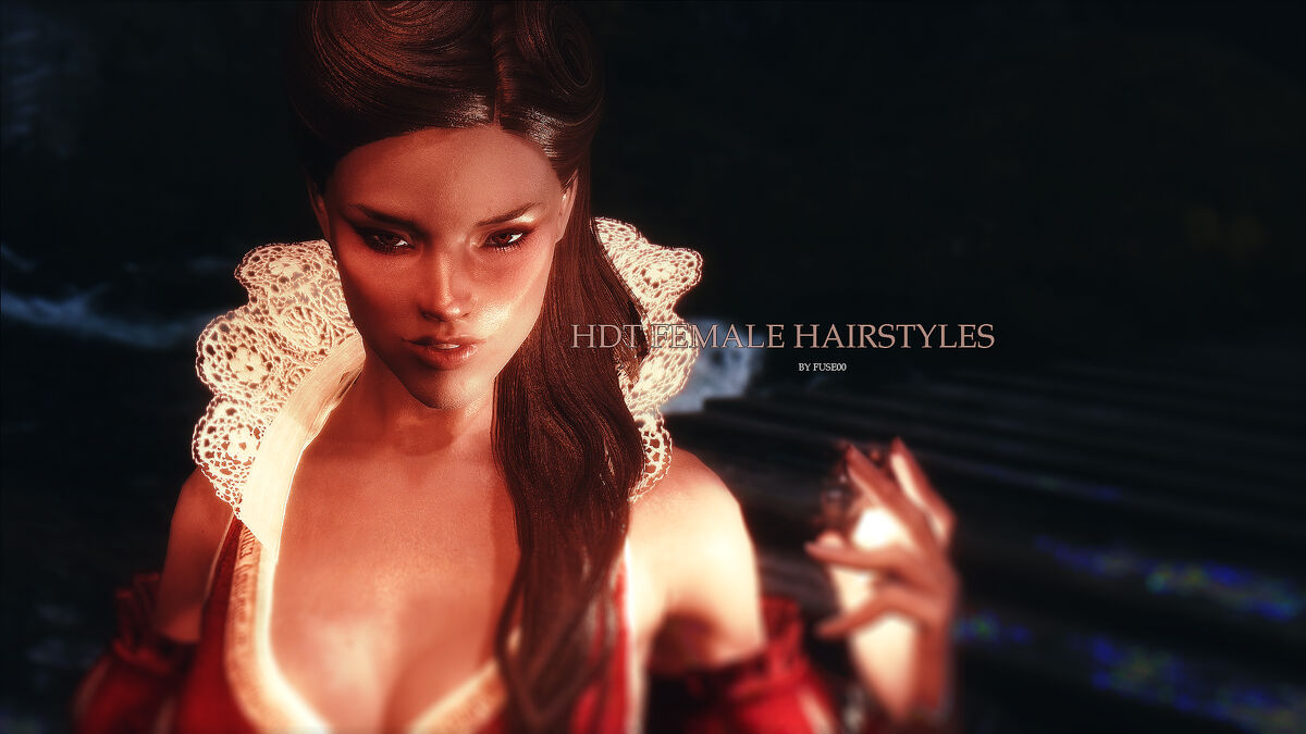 Skyrim мод анимации женские Female Hairstyles with Physics The Elder Scrolls Mods Wiki Fandom