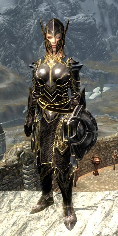 ebony mail female skyrim