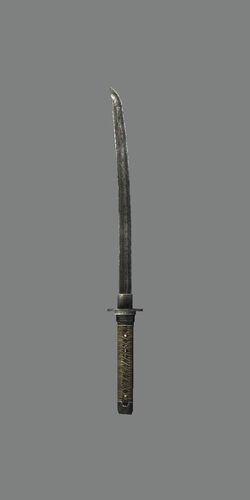 Iron Wakizashi