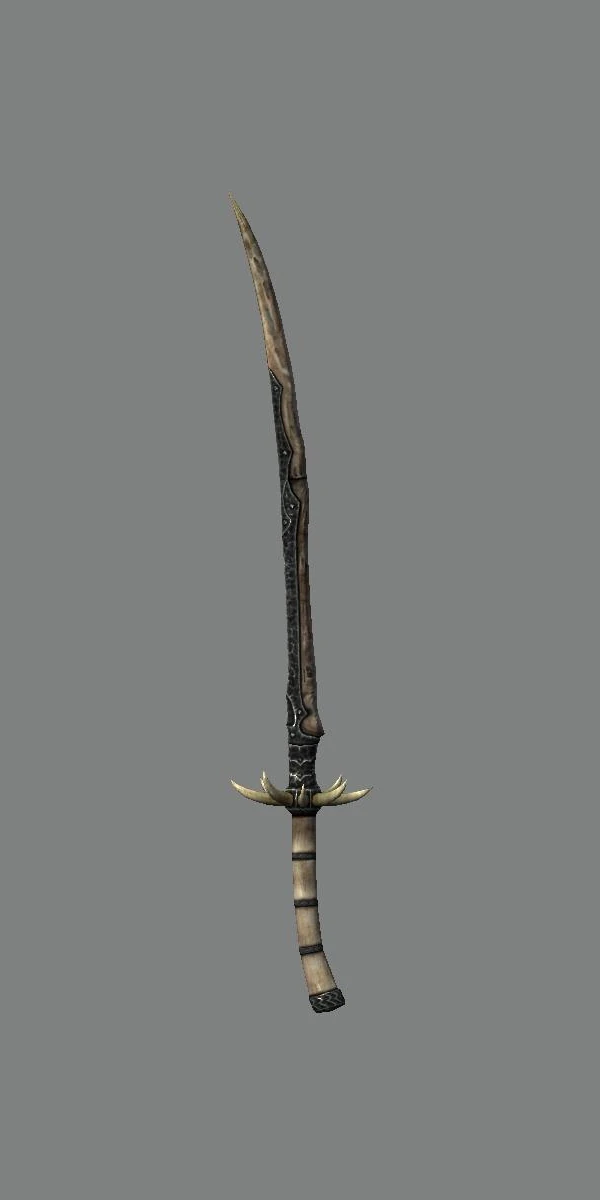 skyrim dragon katana