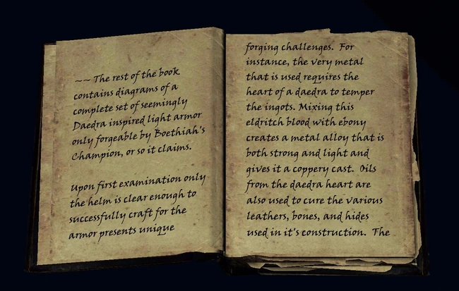 Page # 4 of Ritual Armor of Boethiah