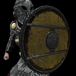 Heavy Splinted Round Shield