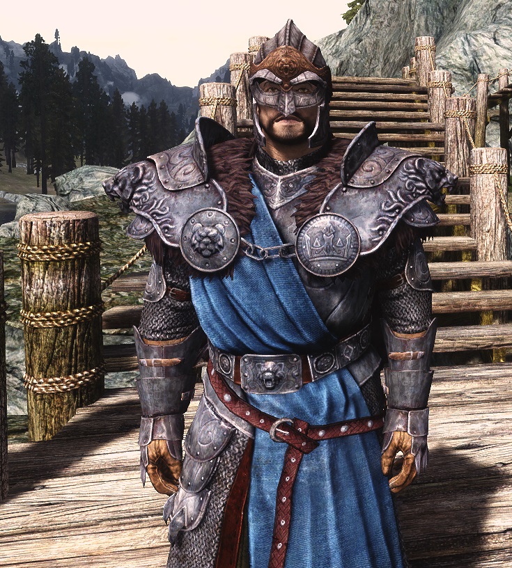 skyrim guard armor mod