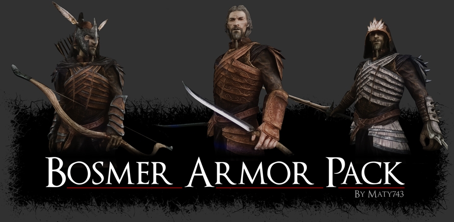 Bosmer Armor Pack The Elder Scrolls Mods Wiki Fandom