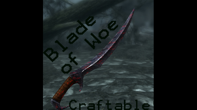 skyrim blade of woe mod