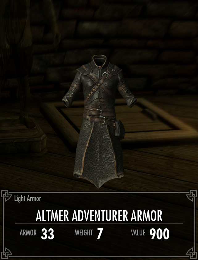 light armor skyrim mod