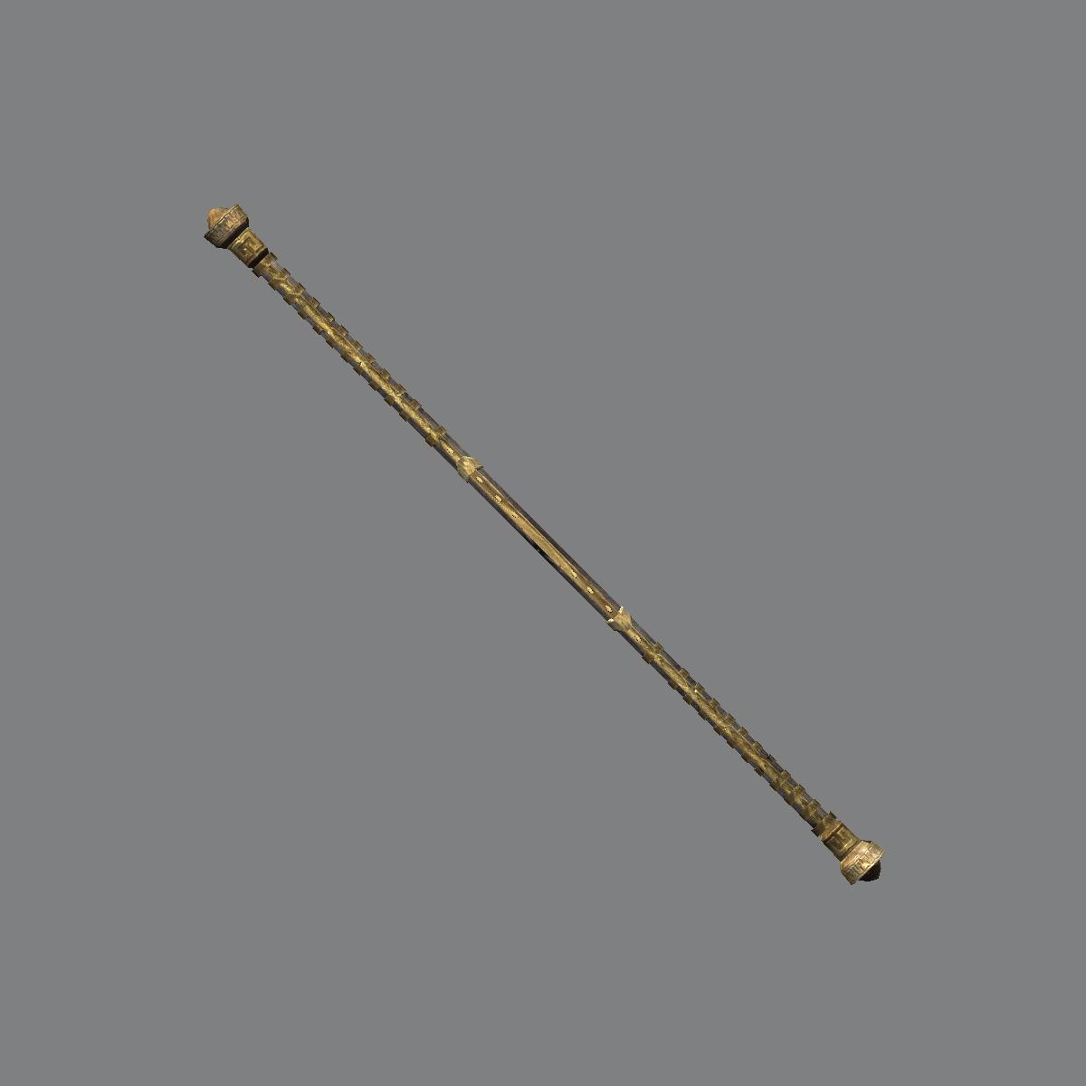 Dwarven Quarterstaff Immersive Weapons The Elder Scrolls Mods Wiki Fandom