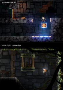 http://teslagrad.com/forum/showthread.php?tid=13&pid=187#pid187 (714 KB) Comparison between early concept art and alpha screen.