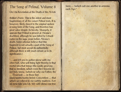 The Song of Pelinal, Volume 8