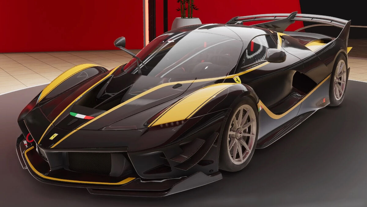 自動車 FERRARI FXX-K EVO 1:18 With the Ferrari FXX K Evo into the weekend: No. 54