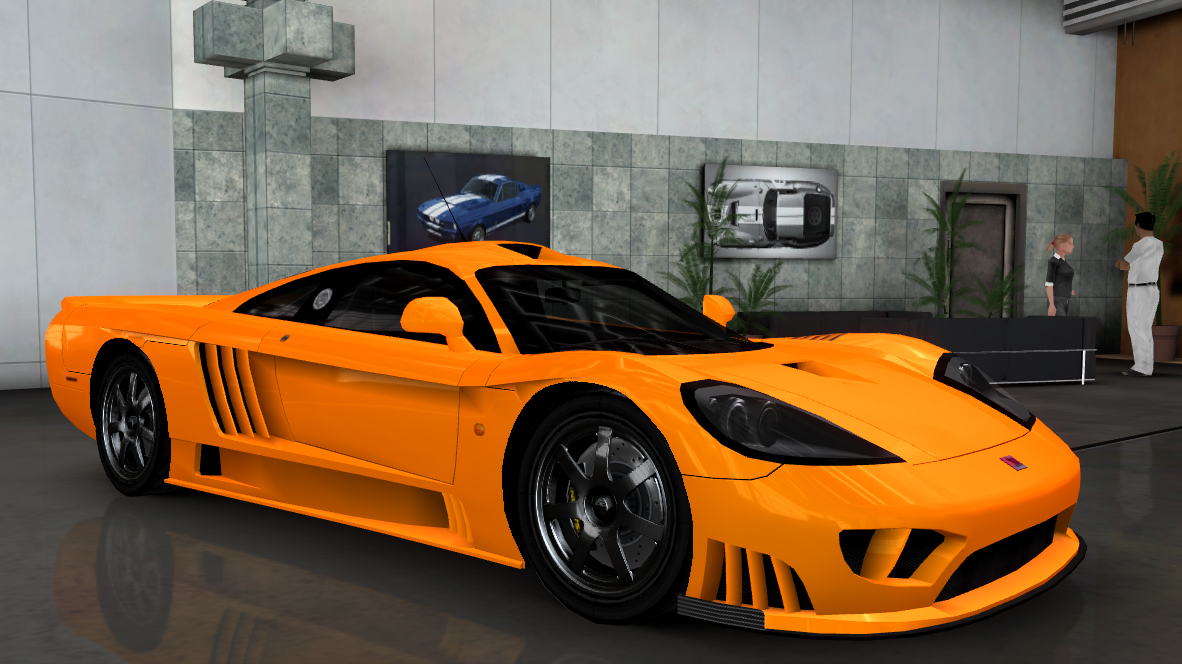 Saleen s7 мощностью 4500 л с