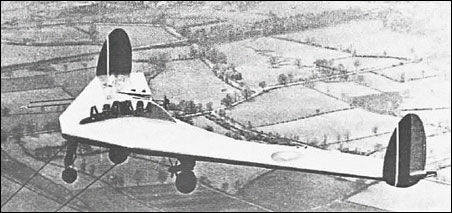 yuya0049　AW 52°S  &amp;  58°R The A.W.52 was Britain's attempt at a Flying Wing