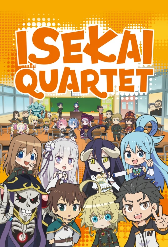 Isekai Quartet 2 ganha data e protagonistas de Shield Hero