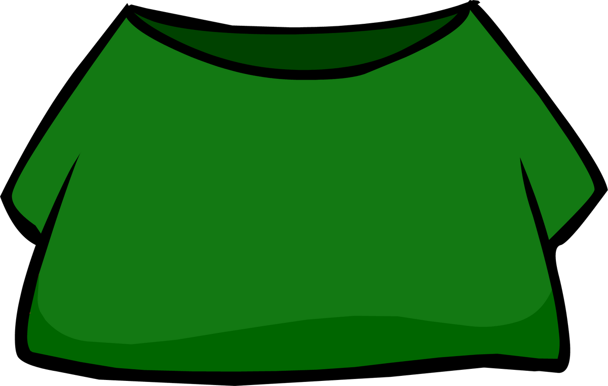 Green Shirt | Club Penguin Legacy Wiki | Fandom